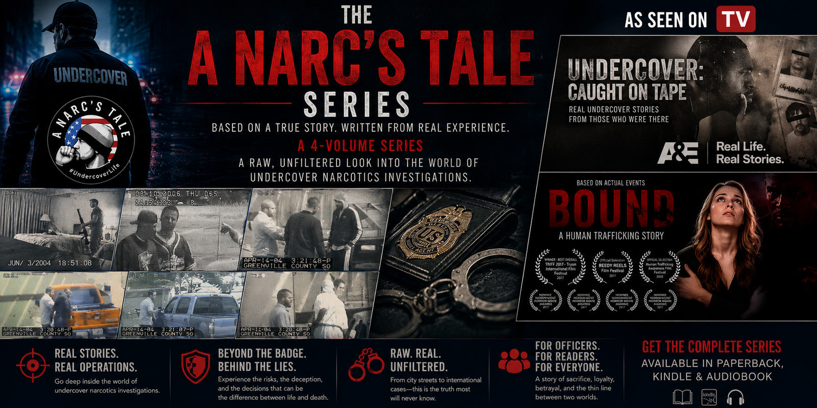 SIGNED COPY of A Narc's Tale: The Series